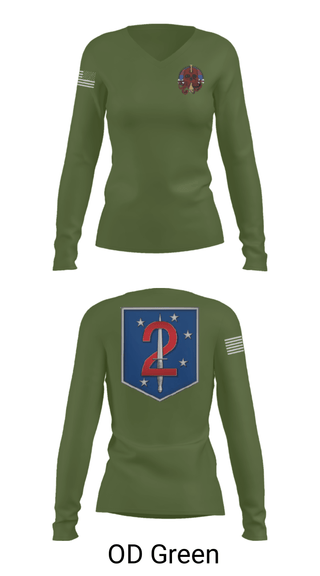 Women's Long Sleeve Vneck Shirt, , Marines, Teamtime, Team time, sublimation, custom sports apparel, team uniforms, spirit wear, spiritwear, sports uniforms, custom shirts, team store, custom team store, fundraiser sports, apparel fundraiser