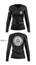 Stafford County Fire Marshal's Office 91983739 Women's Long Sleeve V-neck Shirt - 1