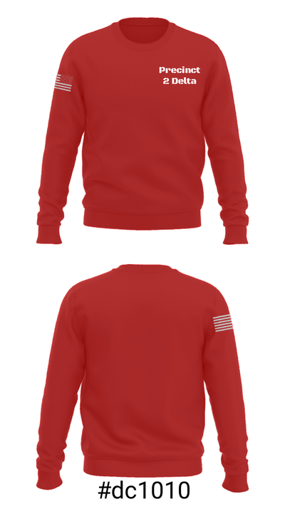 Precinct 2 Delta 41159276 Crew Neck Sweatshirt - 7