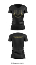 Courtyard Chuch 37286717 Women's Short Sleeve V-neck Shirt - 35