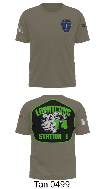 Delaware Park Chemical Engine Co. #1 31356015 Short Sleeve Performance Shirt - 35
