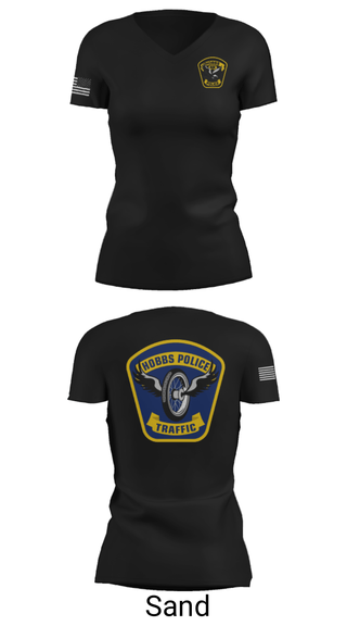 Women's Short Sleeve Vneck Shirt, , Police, Teamtime, Team time, sublimation, custom sports apparel, team uniforms, spirit wear, spiritwear, sports uniforms, custom shirts, team store, custom team store, fundraiser sports, apparel fundraiser