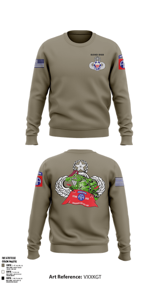 Crew Neck Sweatshirt, , Army, Teamtime, Team time, sublimation, custom sports apparel, team uniforms, spirit wear, spiritwear, sports uniforms, custom shirts, team store, custom team store, fundraiser sports, apparel fundraiser