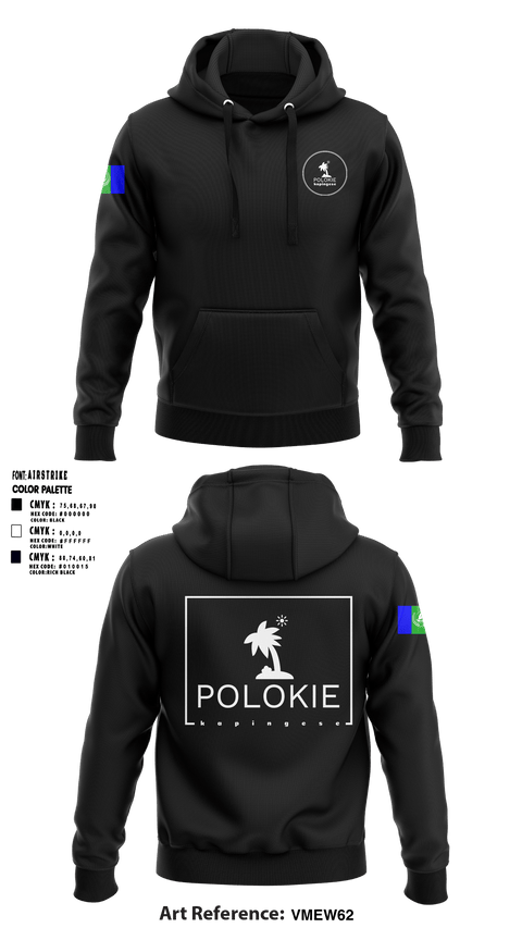 Hoodie, POLOKIE, , Teamtime, Team time, sublimation, custom sports apparel, team uniforms, spirit wear, spiritwear, sports uniforms, custom shirts, team store, custom team store, fundraiser sports, apparel fundraiser