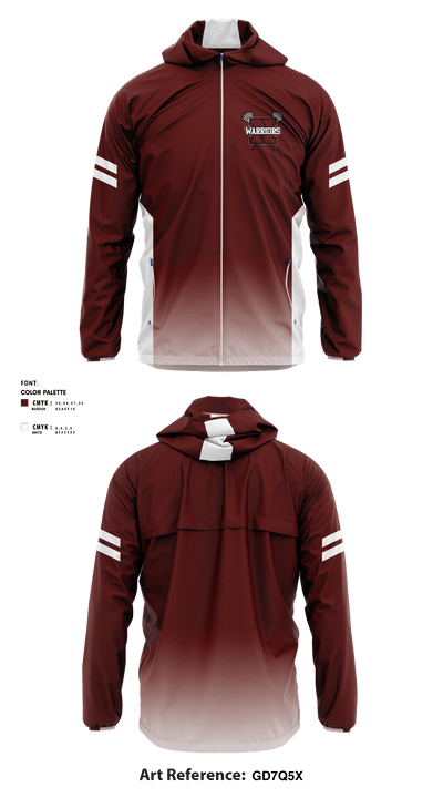 Nokomis Regional High School Lacrosse 62931259 Windbreaker - 1