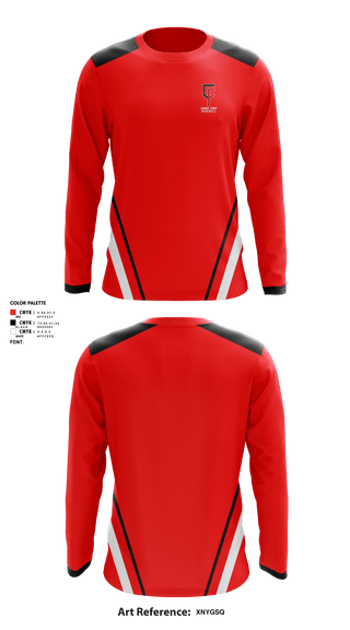 Long Sleeve Performance Shirt, Christ First Baseball, Baseball, Teamtime, Team time, sublimation, custom sports apparel, team uniforms, spirit wear, spiritwear, sports uniforms, custom shirts, team store, custom team store, fundraiser sports, apparel fundraiser