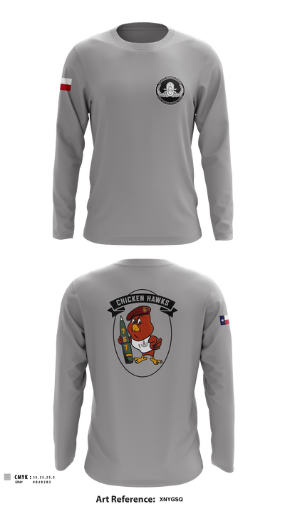767 EOD 32922414 Long Sleeve Performance Shirt - 2