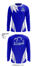 Hamilton High School Soccer 75906986 Long Sleeve Performance Shirt - 2