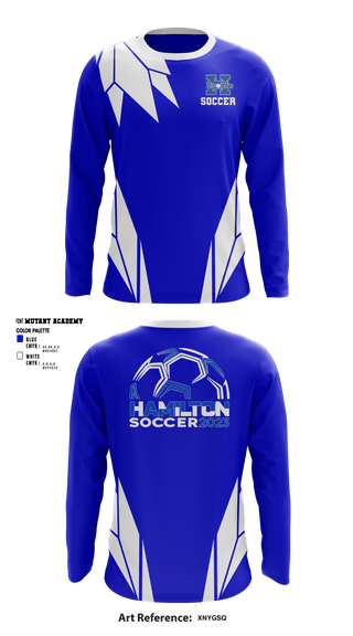 Long Sleeve Performance Shirt, Hamilton High School Soccer, Men's Soccer, Teamtime, Team time, sublimation, custom sports apparel, team uniforms, spirit wear, spiritwear, sports uniforms, custom shirts, team store, custom team store, fundraiser sports, apparel fundraiser