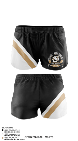 Track Shorts, Osseo-Maple Grove Athletic Association, Spirit Store, Teamtime, Team time, sublimation, custom sports apparel, team uniforms, spirit wear, spiritwear, sports uniforms, custom shirts, team store, custom team store, fundraiser sports, apparel fundraiser