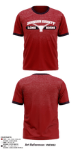JOHNSON COUNTY LONGHORNS 83204786398 Short Sleeve Performance Shirt - 1