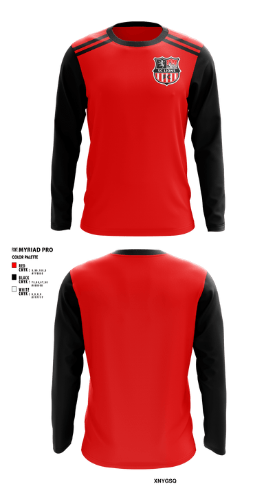 Santa Clara Youth Soccer League 66536457 Long Sleeve Performance Shirt - 2