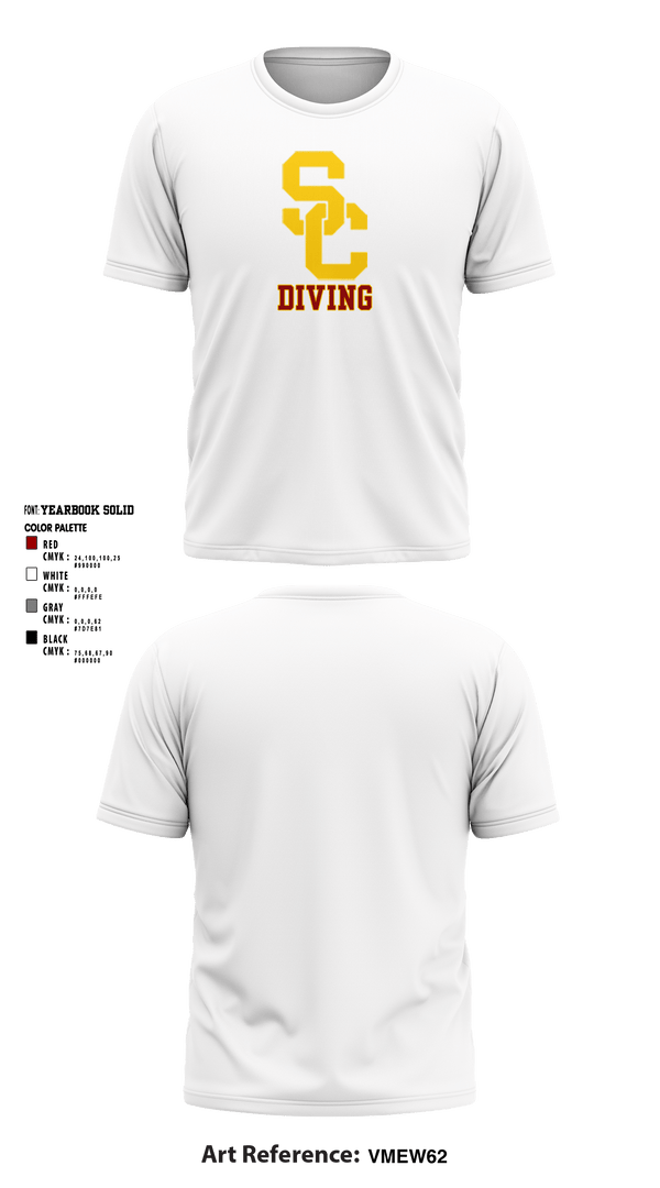 Short Sleeve Performance Shirt, University Of Southern California Diving, Spirit Store, Teamtime, Team time, sublimation, custom sports apparel, team uniforms, spirit wear, spiritwear, sports uniforms, custom shirts, team store, custom team store, fundraiser sports, apparel fundraiser