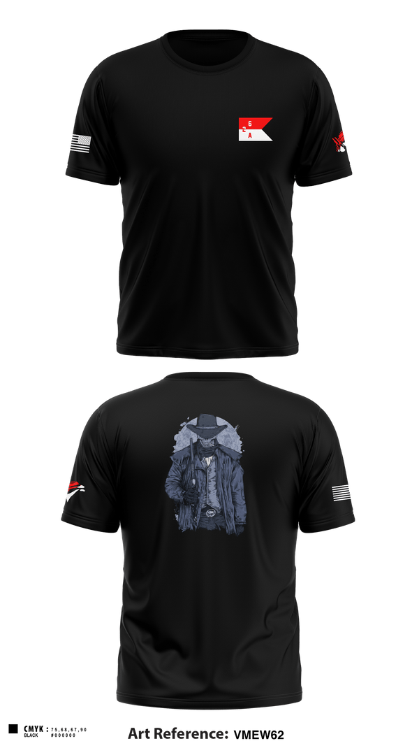 Short Sleeve Performance Shirt, 2-6 Cav A Trp, Army, Teamtime, Team time, sublimation, custom sports apparel, team uniforms, spirit wear, spiritwear, sports uniforms, custom shirts, team store, custom team store, fundraiser sports, apparel fundraiser