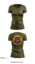 WW2ARMOR.ORG 18634919 Women's Short Sleeve V-neck Shirt - 2