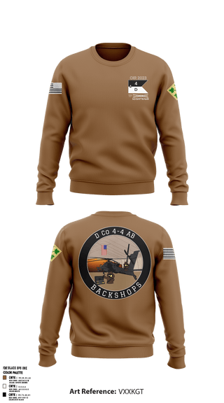 Crew Neck Sweatshirt, , Army, Teamtime, Team time, sublimation, custom sports apparel, team uniforms, spirit wear, spiritwear, sports uniforms, custom shirts, team store, custom team store, fundraiser sports, apparel fundraiser