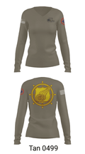 325 Transportation Company 58114820 Women's Long Sleeve V-neck Shirt - 41