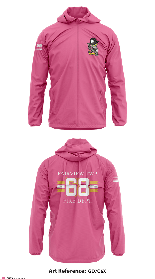 Windbreaker, , Fire Department, Teamtime, Team time, sublimation, custom sports apparel, team uniforms, spirit wear, spiritwear, sports uniforms, custom shirts, team store, custom team store, fundraiser sports, apparel fundraiser