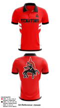 Springfield High School Wrestling 22768599 Short Sleeve Performance Polo - 1