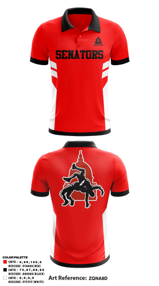 Short Sleeve Performance Polo, Springfield High School Wrestling, Wrestling, Teamtime, Team time, sublimation, custom sports apparel, team uniforms, spirit wear, spiritwear, sports uniforms, custom shirts, team store, custom team store, fundraiser sports, apparel fundraiser