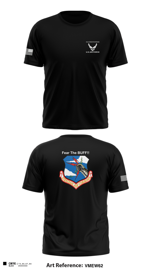 Short Sleeve Performance Shirt, 11th Bomb Sqadron, Air Force, Teamtime, Team time, sublimation, custom sports apparel, team uniforms, spirit wear, spiritwear, sports uniforms, custom shirts, team store, custom team store, fundraiser sports, apparel fundraiser