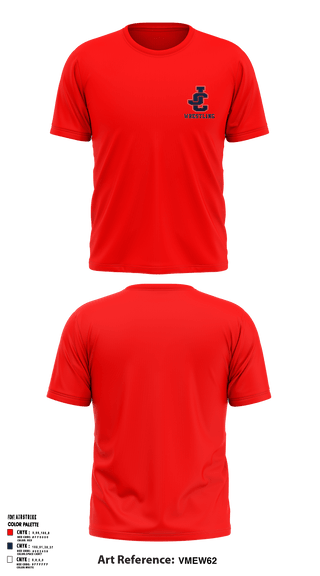 Short Sleeve Performance Shirt, Jefferson County High School Wrestling, Wrestling, Teamtime, Team time, sublimation, custom sports apparel, team uniforms, spirit wear, spiritwear, sports uniforms, custom shirts, team store, custom team store, fundraiser sports, apparel fundraiser