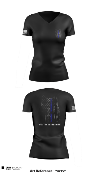 Women's Short Sleeve Vneck Shirt, N29, Police, Teamtime, Team time, sublimation, custom sports apparel, team uniforms, spirit wear, spiritwear, sports uniforms, custom shirts, team store, custom team store, fundraiser sports, apparel fundraiser