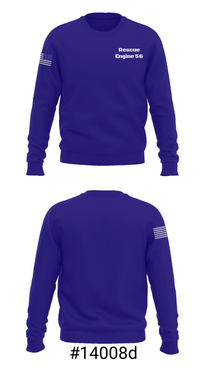 Rescue Engine 56 55555737 Crew Neck Sweatshirt - 7