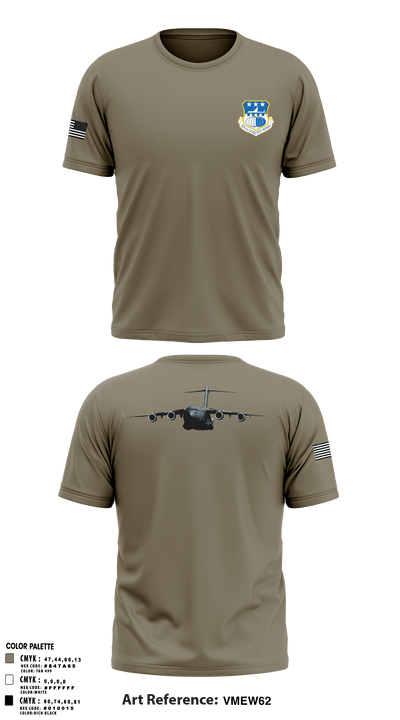 315th Airlift Wing/315th Maintenance Group 82634422 Short Sleeve Performance Shirt - 49
