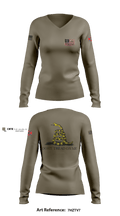 REDNECK'S 50991982 Women's Long Sleeve V-neck Shirt - 2