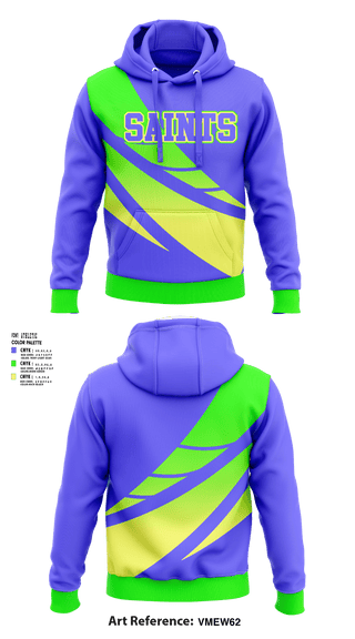 Hoodie, saints, Football, Teamtime, Team time, sublimation, custom sports apparel, team uniforms, spirit wear, spiritwear, sports uniforms, custom shirts, team store, custom team store, fundraiser sports, apparel fundraiser