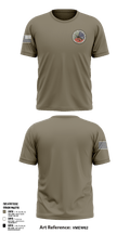 635th AAA AW Battalion HQ Battery 3041583 Short Sleeve Performance Shirt - 1