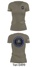 LMPD WELLNESS UNIT 57216807 Women's Short Sleeve V-neck Shirt - 36