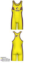 Sequim High School Wrestling 63059837 Wrestling Singlet - 1