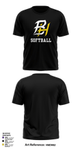 BRET HARTE UNION HIGH SCHOOL SOFTBALL Short Sleeve Performance Shirt - 9