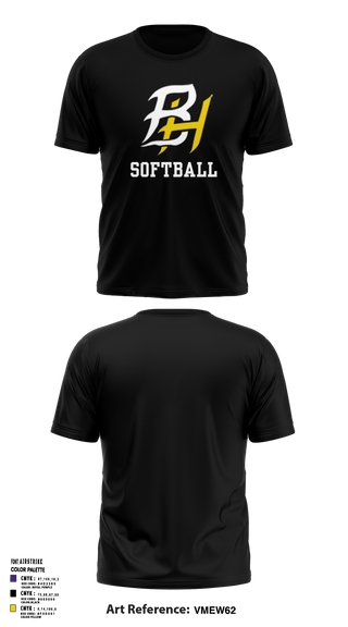 Short Sleeve Performance Shirt, Bret Harte Union High School Softball, Softball, Teamtime, Team time, sublimation, custom sports apparel, team uniforms, spirit wear, spiritwear, sports uniforms, custom shirts, team store, custom team store, fundraiser sports, apparel fundraiser