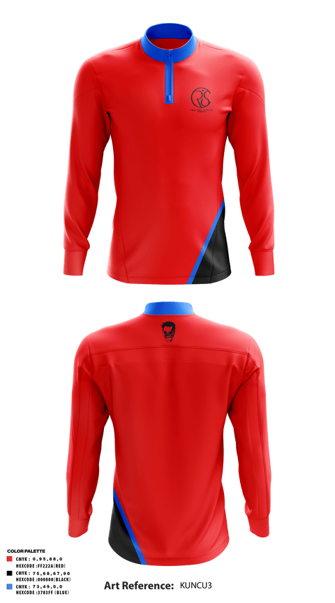 Quarter Zip Jacket, Cris_the_barber, E-Sports, Teamtime, Team time, sublimation, custom sports apparel, team uniforms, spirit wear, spiritwear, sports uniforms, custom shirts, team store, custom team store, fundraiser sports, apparel fundraiser