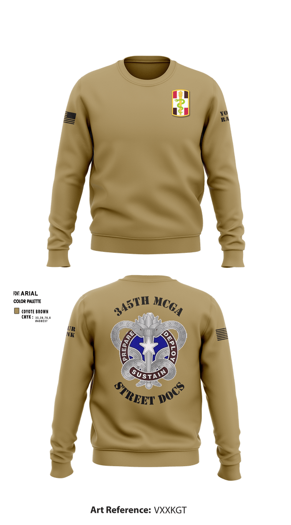Crew Neck Sweatshirt, , Army, Teamtime, Team time, sublimation, custom sports apparel, team uniforms, spirit wear, spiritwear, sports uniforms, custom shirts, team store, custom team store, fundraiser sports, apparel fundraiser