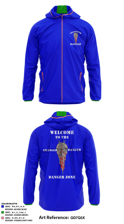GrangerDanger 5370643 Windbreaker - 1