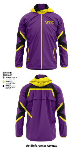 Windbreaker, Vibranium Track Club, Track & Field, Teamtime, Team time, sublimation, custom sports apparel, team uniforms, spirit wear, spiritwear, sports uniforms, custom shirts, team store, custom team store, fundraiser sports, apparel fundraiser