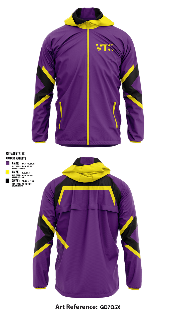 Windbreaker, Vibranium Track Club, Track & Field, Teamtime, Team time, sublimation, custom sports apparel, team uniforms, spirit wear, spiritwear, sports uniforms, custom shirts, team store, custom team store, fundraiser sports, apparel fundraiser