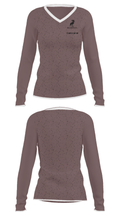 Ramtocompany 18225322 Women's Long Sleeve V-neck Shirt - 32