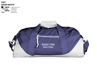Duffle Bag, Richard T Stank Middle School, Spirit Store, Teamtime, Team time, sublimation, custom sports apparel, team uniforms, spirit wear, spiritwear, sports uniforms, custom shirts, team store, custom team store, fundraiser sports, apparel fundraiser