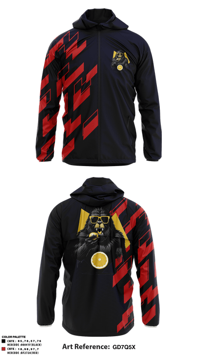 Sasquatch Squeeze 30112699 Windbreaker - 1