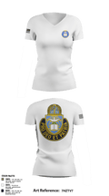 Chaplain Corps 559157 Women's Short Sleeve V-neck Shirt - 2