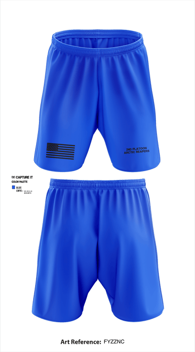 95th CBRN Company, 2nd Platoon 62199884 Athletic Shorts With Pockets - 1