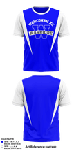 Wahconah Regional High School Cross Country 50606854 Short Sleeve Performance Shirt - 42