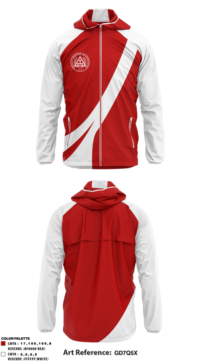 Grand Chapter of Kentucky 51358997 Windbreaker - 1