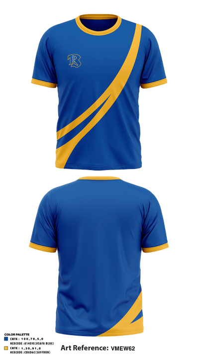 Bremerton High School 36801176 Short Sleeve Performance Shirt - 1