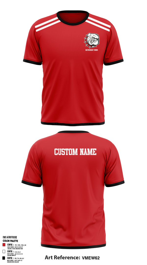 Short Sleeve Performance Shirt, Mcpherson College, Spirit Store, Teamtime, Team time, sublimation, custom sports apparel, team uniforms, spirit wear, spiritwear, sports uniforms, custom shirts, team store, custom team store, fundraiser sports, apparel fundraiser
